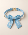 Load image into Gallery viewer, Blue Bow Collar