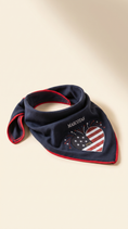 Load image into Gallery viewer, Navy 4th of July dog bandana