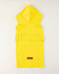 Load image into Gallery viewer, Yellow dog raincoat with a hood - Rainy Shield Jacket