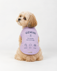Load image into Gallery viewer, Gemini Zodiac Pima Cotton Dog Shirt