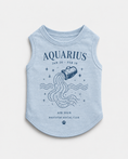 Load image into Gallery viewer, Aquarius Zodiac Pima Cotton Dog Shirt
