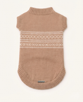 Load image into Gallery viewer, Oat Biscuit Knit — Baby Alpaca Sweater for Dogs