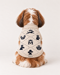 Load image into Gallery viewer, Camel Rook Chess Knit - Baby Alpaca Dog Sweater