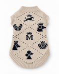 Load image into Gallery viewer, Camel Rook Chess Knit - Baby Alpaca Dog Sweater