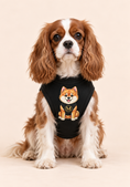 Load image into Gallery viewer, Night Guardian Dog Tee | Black Superhero Dog Shirt