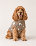 Load image into Gallery viewer, Signature Monogram Knit - Baby Alpaca Dog Sweater