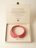 Load image into Gallery viewer, Red Gingham Bow Collar