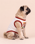 Load image into Gallery viewer, Cowboy Pup Trail Tee | Cream Western Dog Shirt