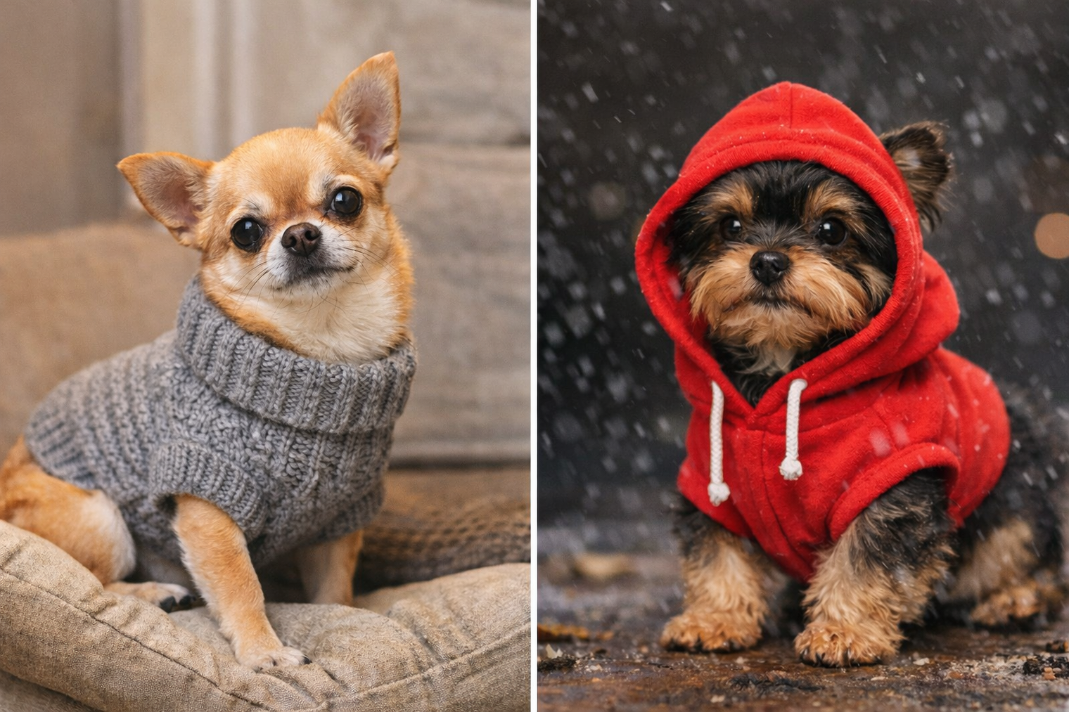 Are Small Dogs More Sensitive to Cold? What They Should Wear