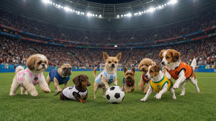 dog football jersey