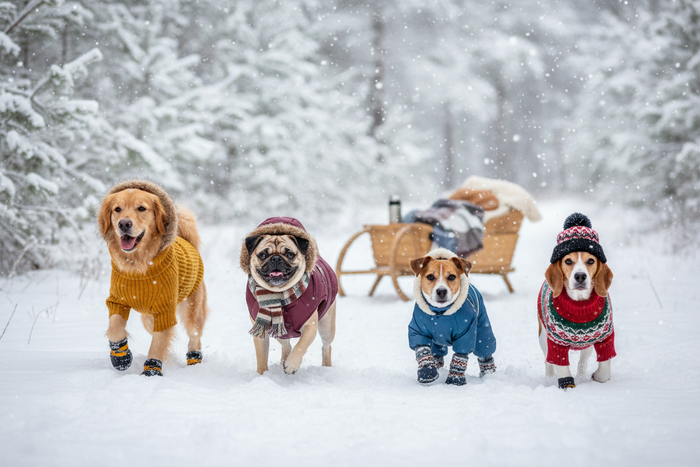 Best Winter Clothes for small dogs