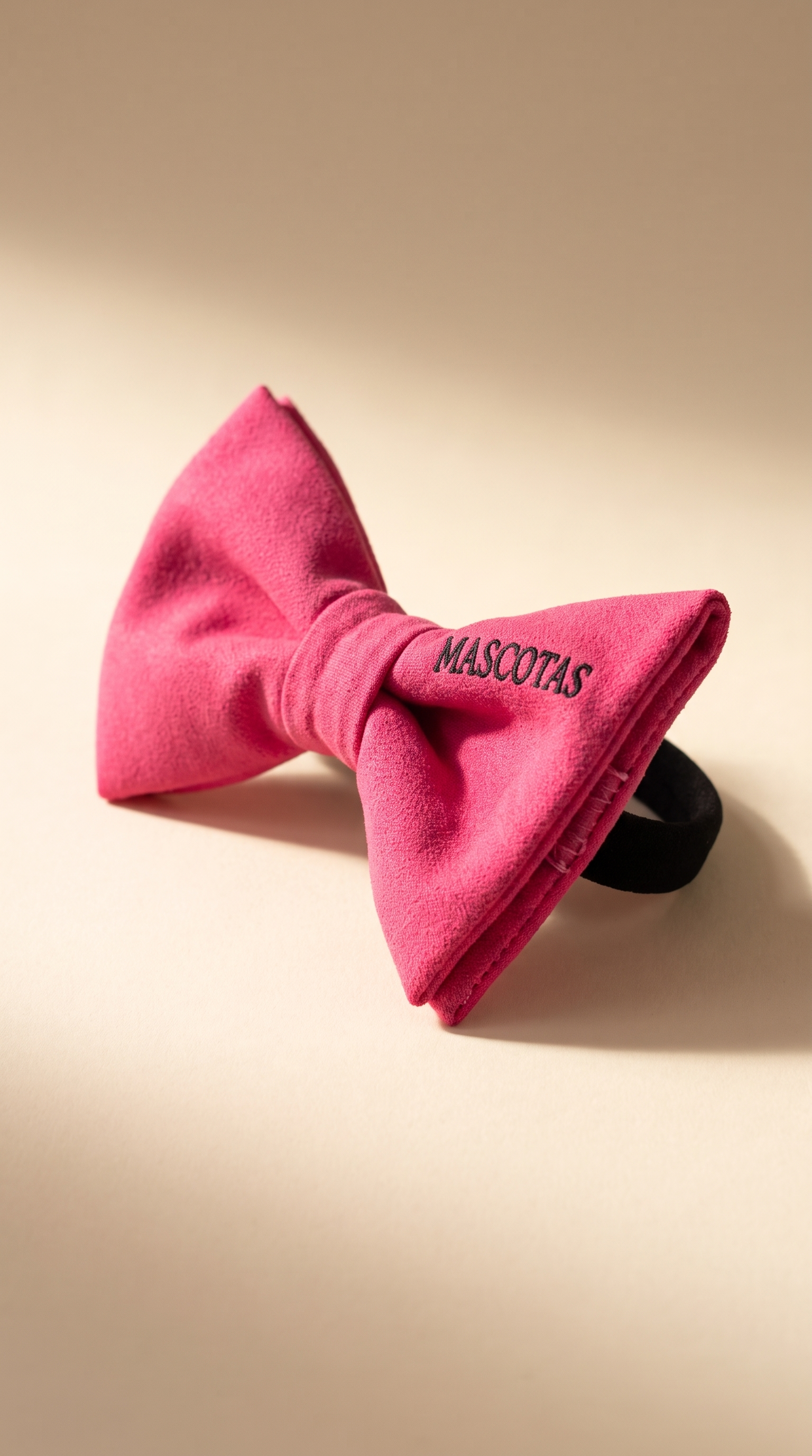 Rasberry pink dog hair bow