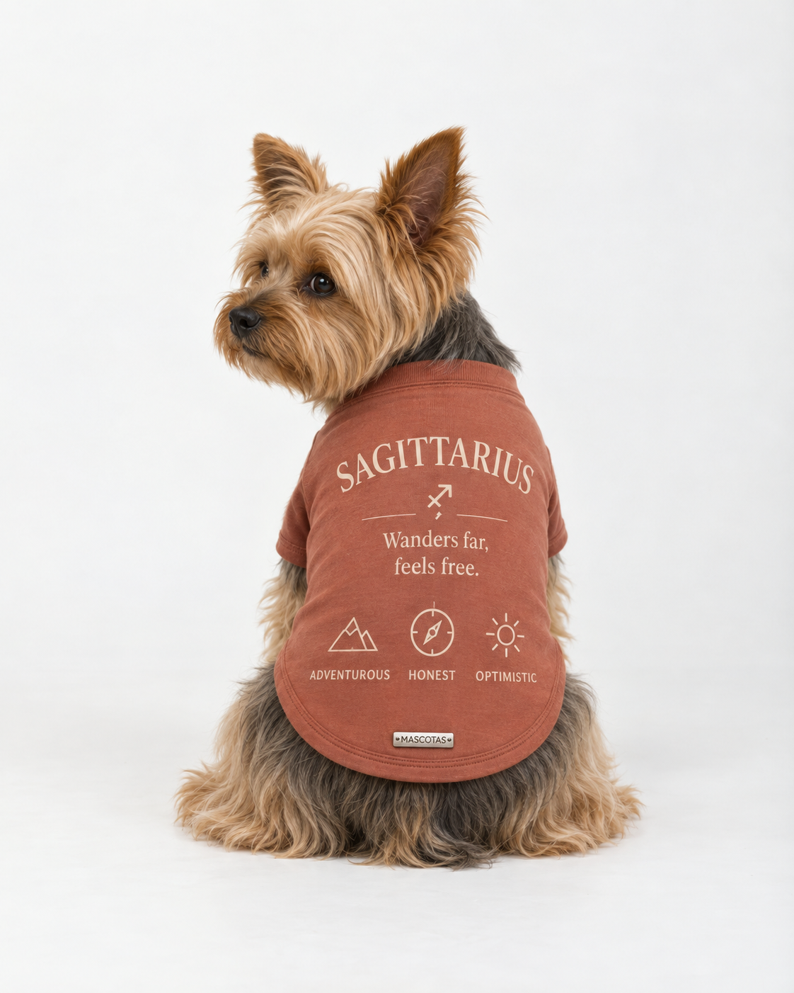 Sagittarius Zodiac Pima Cotton Dog Shirt