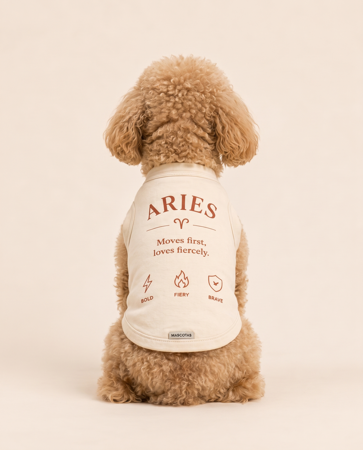 Aries Zodiac Pima Cotton Dog Shirt