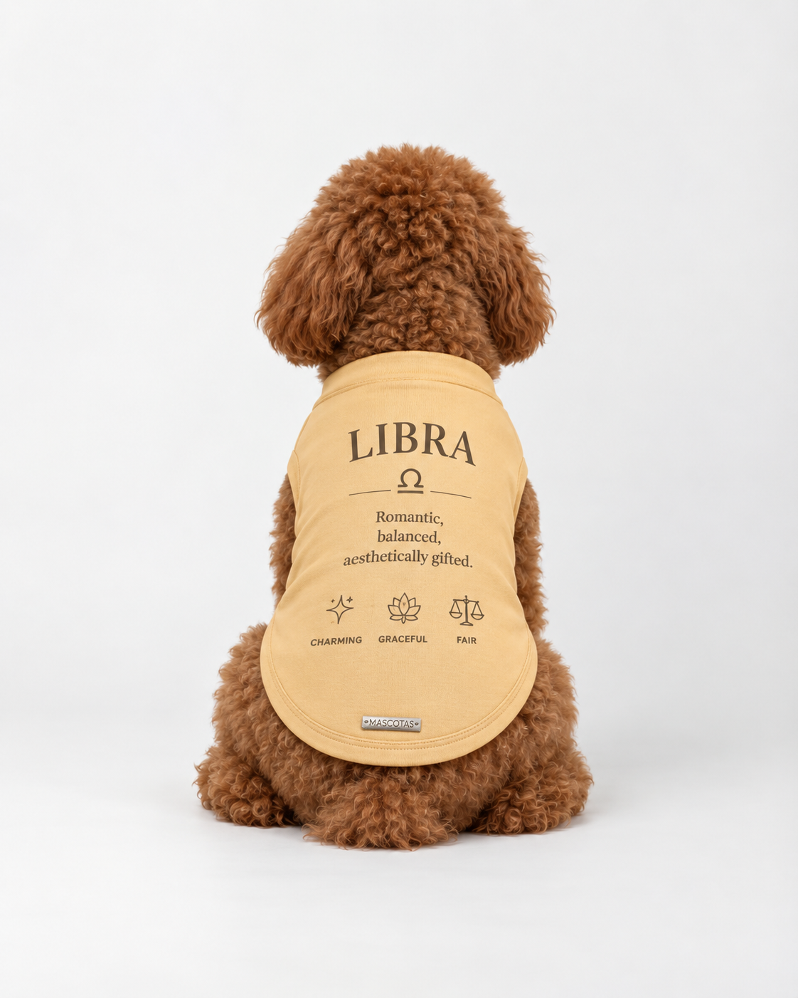Libra Zodiac Pima Cotton Dog Shirt