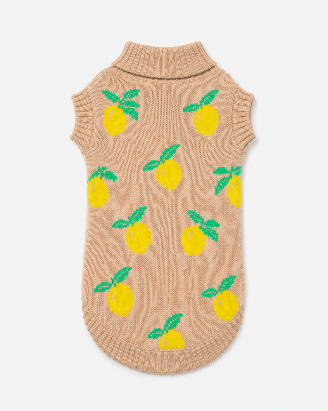 Lemon Cream Knit - Baby Alpaca Dog Sweater