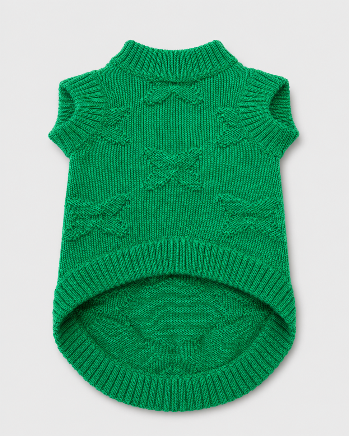 Matcha Bloom Knit - Baby Alpaca Dog Sweater