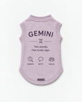 Load image into Gallery viewer, Gemini Zodiac Pima Cotton Dog Shirt
