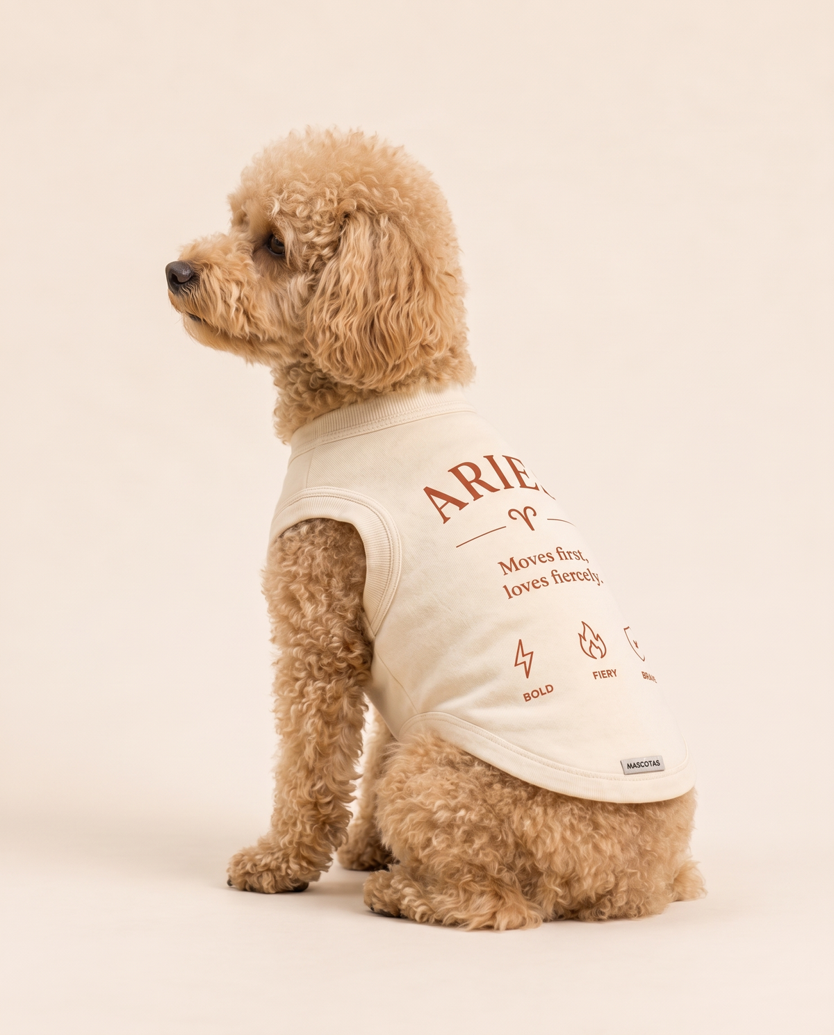 Aries Zodiac Pima Cotton Dog Shirt