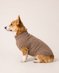 Load image into Gallery viewer, Mocha Latte Knit - Baby Alpaca Dog Sweater
