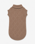 Load image into Gallery viewer, Mocha Latte Knit - Baby Alpaca Dog Sweater
