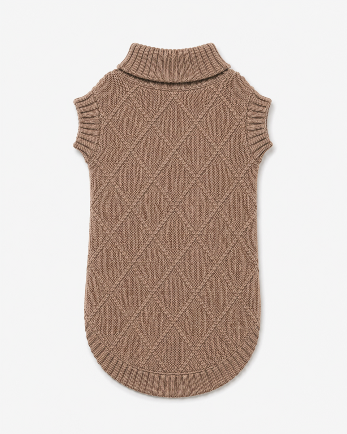 Mocha Latte Knit - Baby Alpaca Dog Sweater