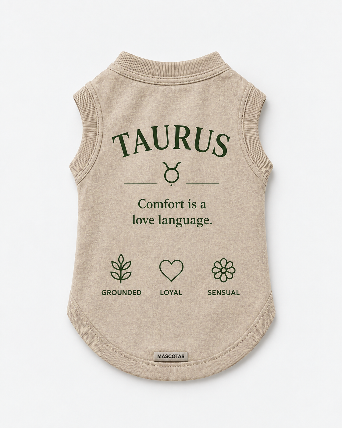 Taurus Zodiac Pima Cotton Dog Shirt