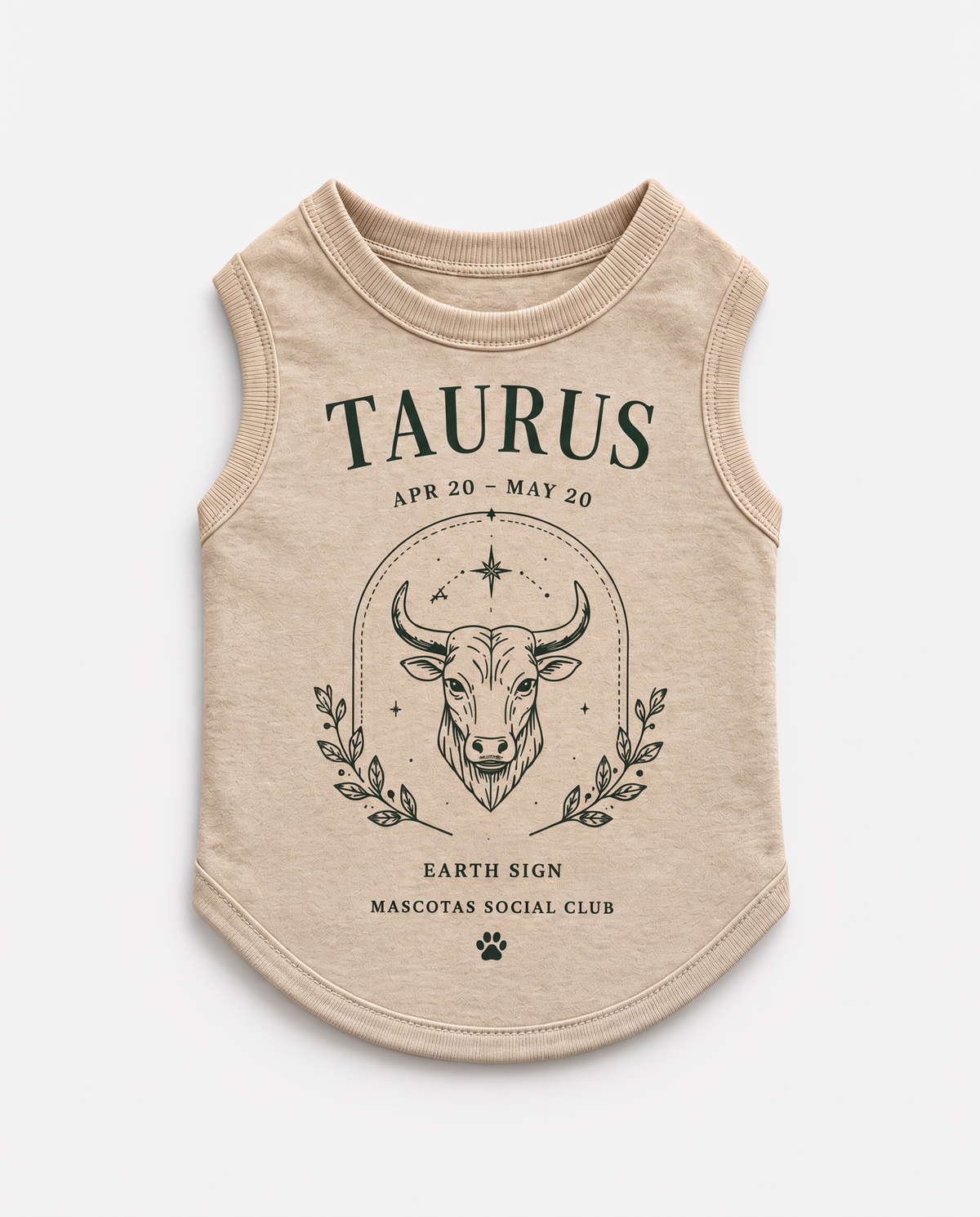 Taurus Zodiac Pima Cotton Dog Shirt