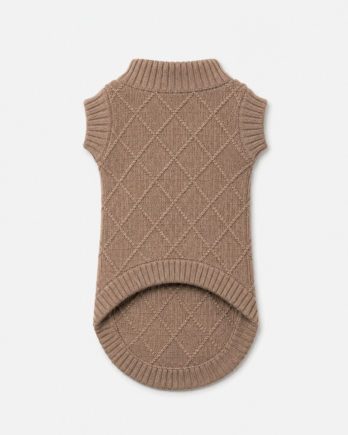 Mocha Latte Knit - Baby Alpaca Dog Sweater