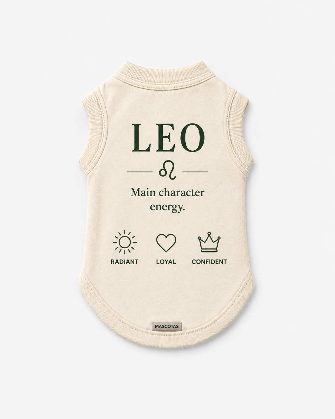 Leo Zodiac Pima Cotton Dog Shirt
