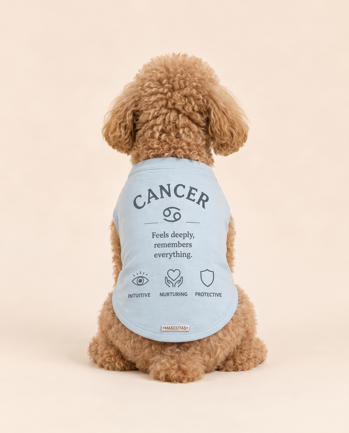 Cancer Zodiac Pima Cotton Dog Shirt