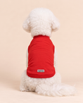 Load image into Gallery viewer, Hero Hound Flight Tee | Red Superhero Dog Shirt
