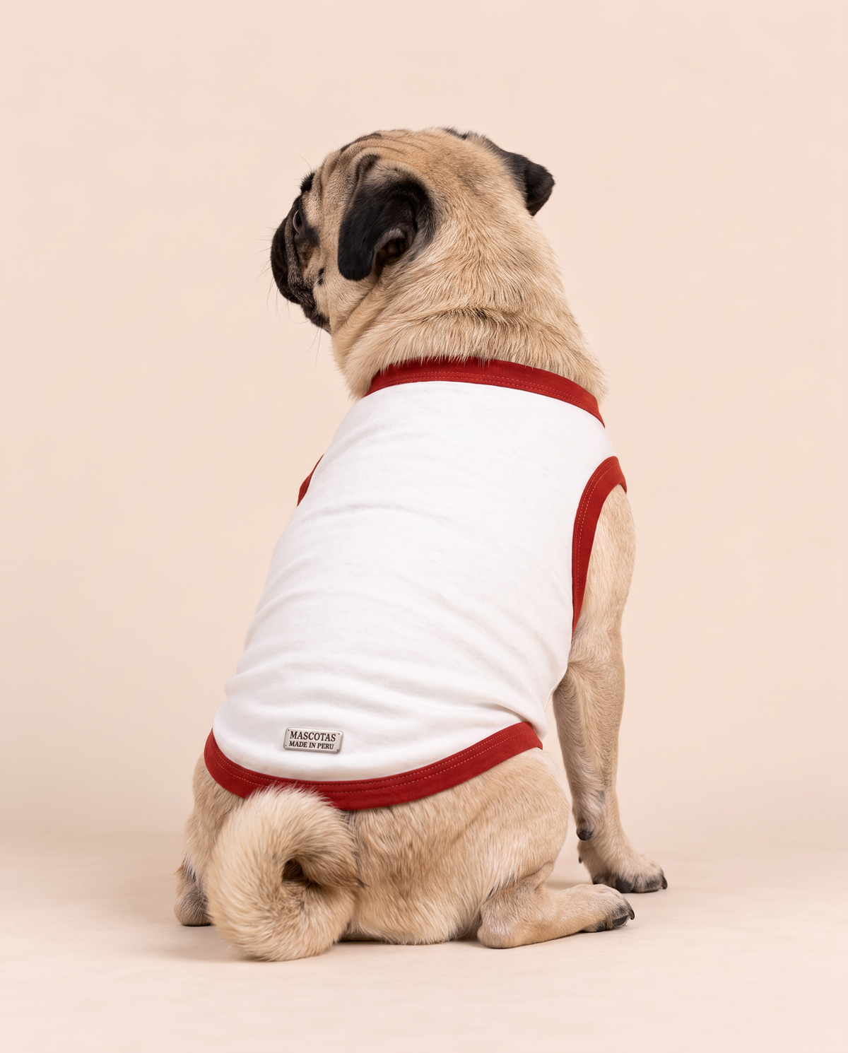 Cowboy Pup Trail Tee | Cream Western Dog Shirt