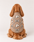 Load image into Gallery viewer, Signature Monogram Knit - Baby Alpaca Dog Sweater

