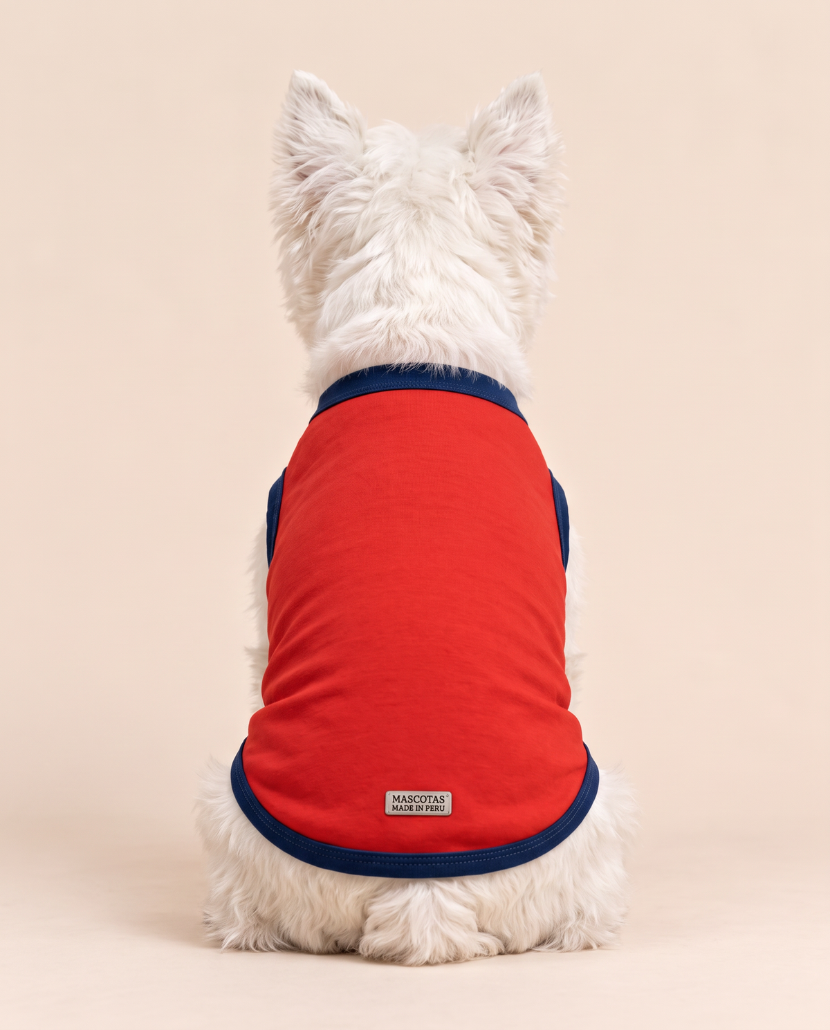 Brave Bark Hero Tee | Red Superhero Dog Costume Shirt