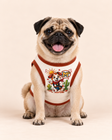 Cowboy Pup Trail Tee | Cream Western Dog Shirt