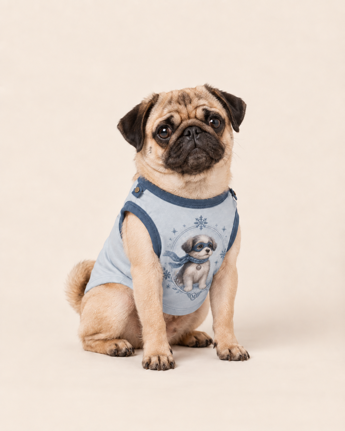 Frost Guardian Winter Hero Dog Costume