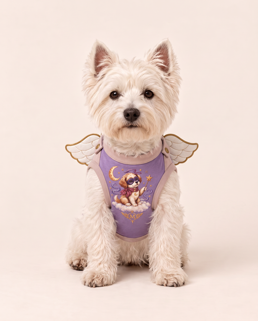 Moonlight Mystic Winged Dog Halloween Costume