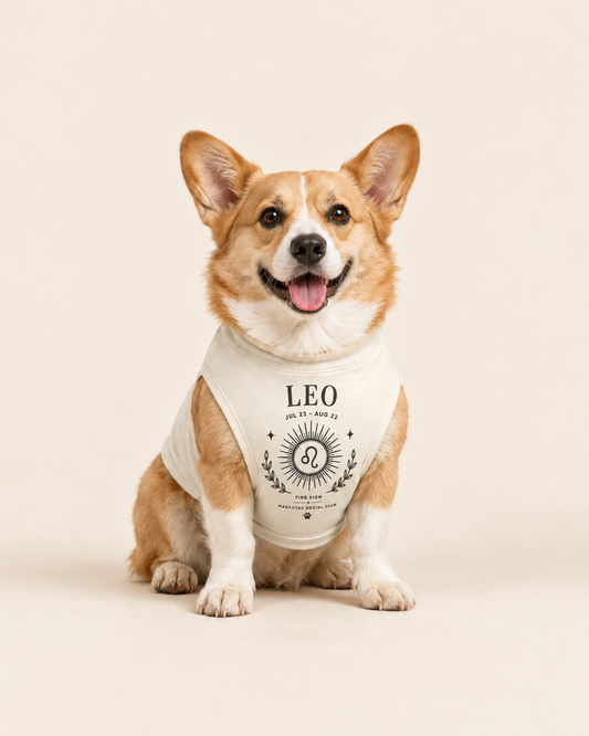 Leo Zodiac Pima Cotton Dog Shirt