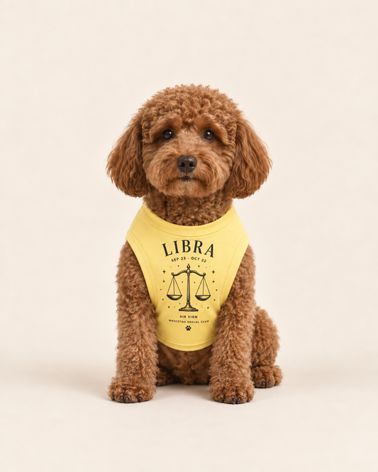 Libra Zodiac Pima Cotton Dog Shirt