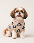 Load image into Gallery viewer, Camel Rook Chess Knit - Baby Alpaca Dog Sweater
