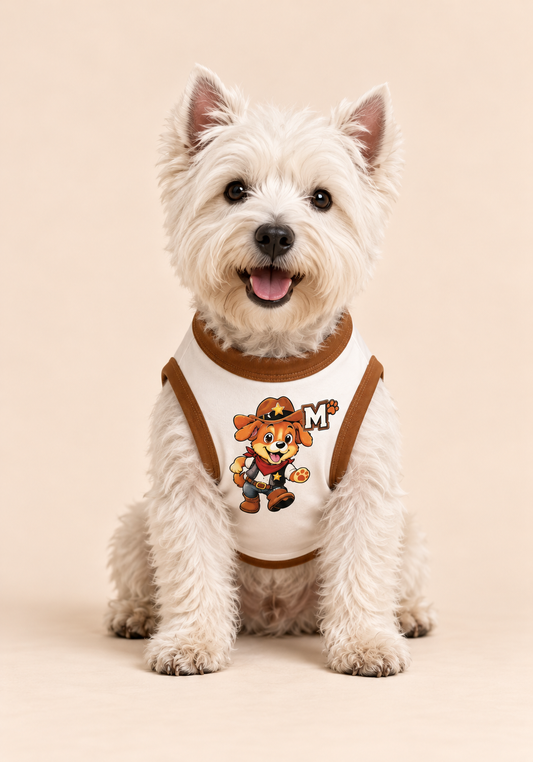 Cowboy Canine Tee | Western Dog Costume Shirt