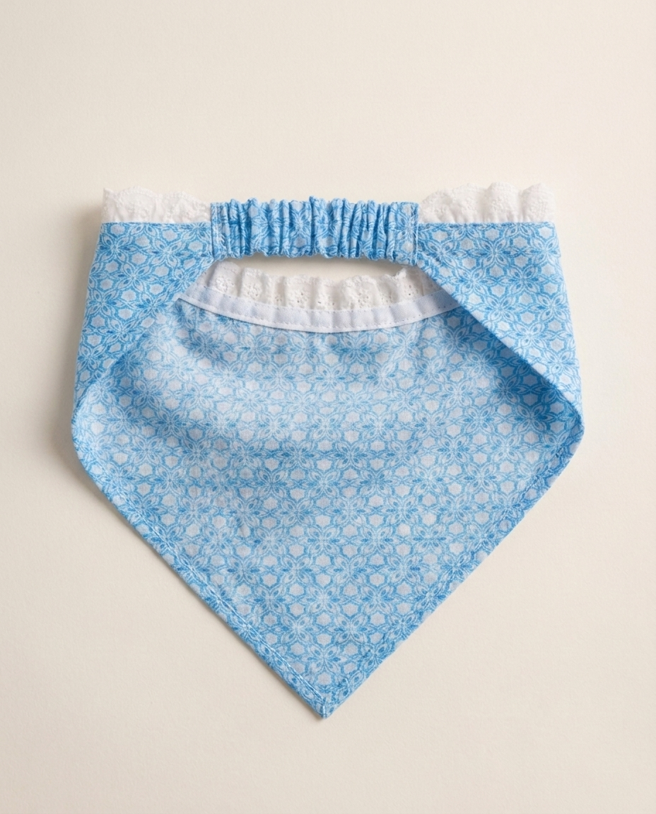 Blue Lace Bandana