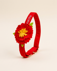 Load image into Gallery viewer, Red Flower Collar
