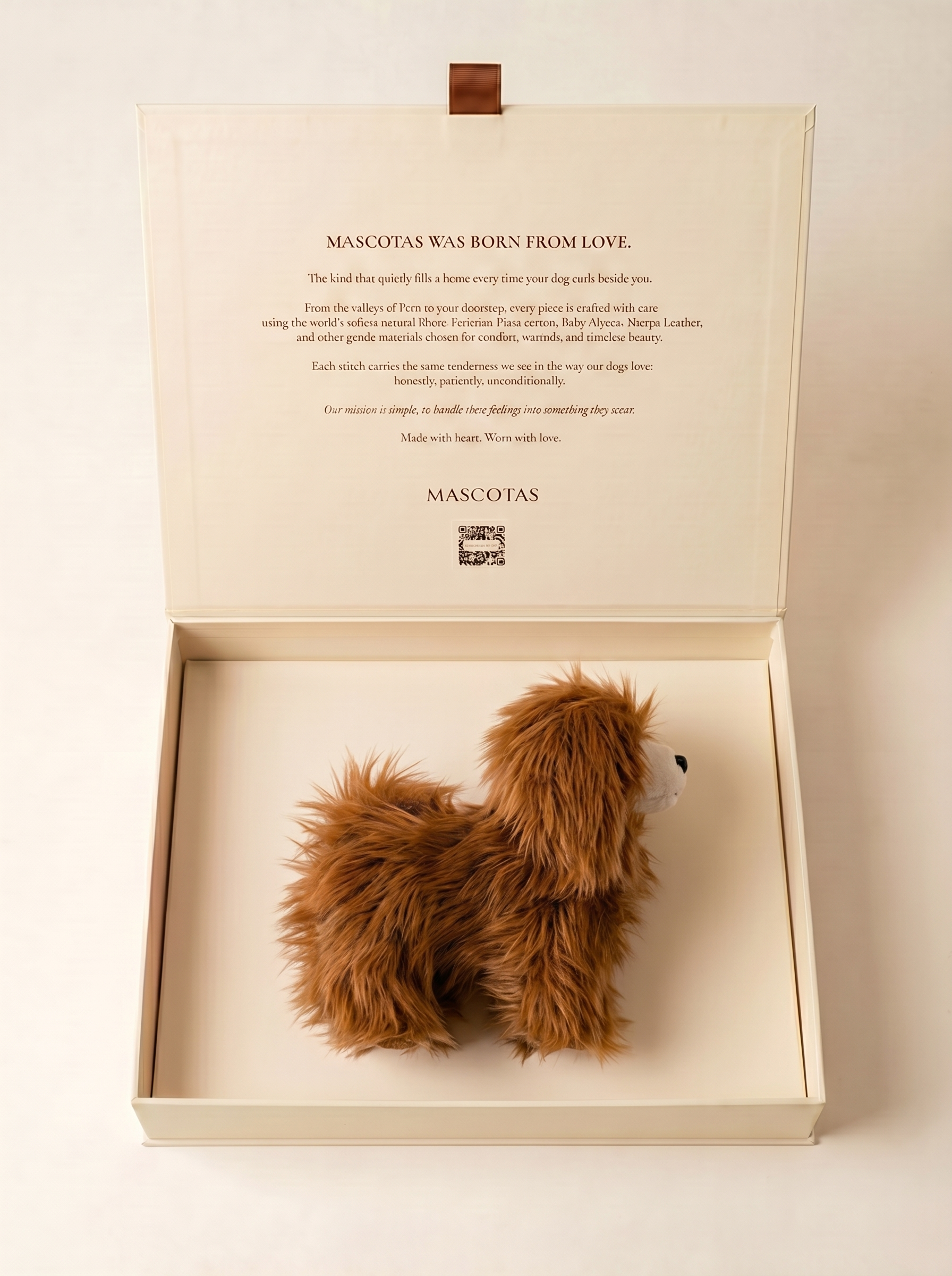 Brown Alpaca Toy