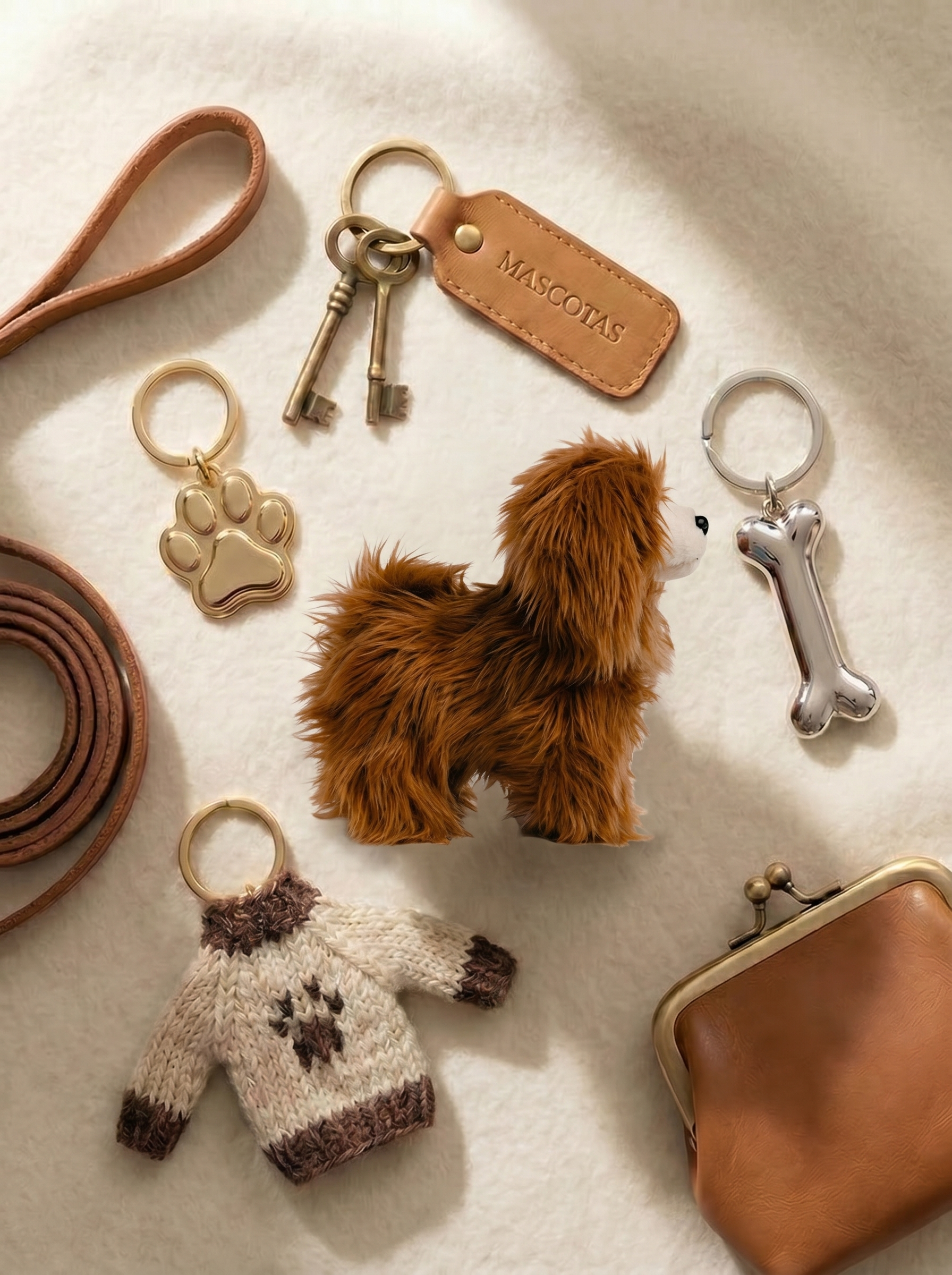 Brown Alpaca Toy