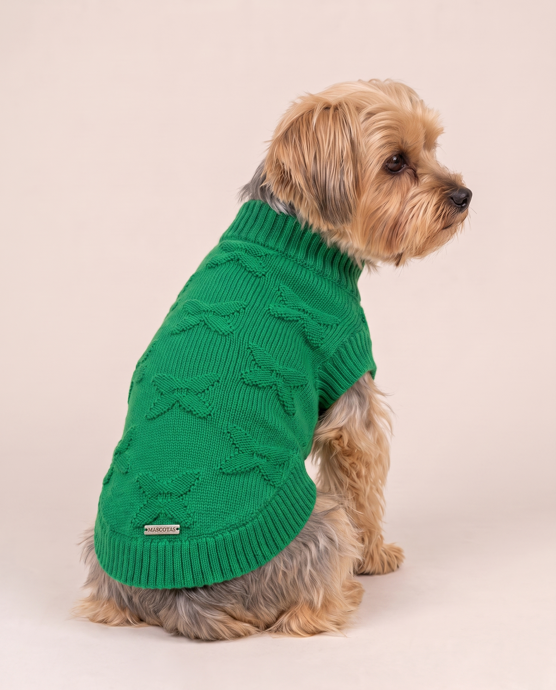 Matcha Bloom Knit - Baby Alpaca Dog Sweater