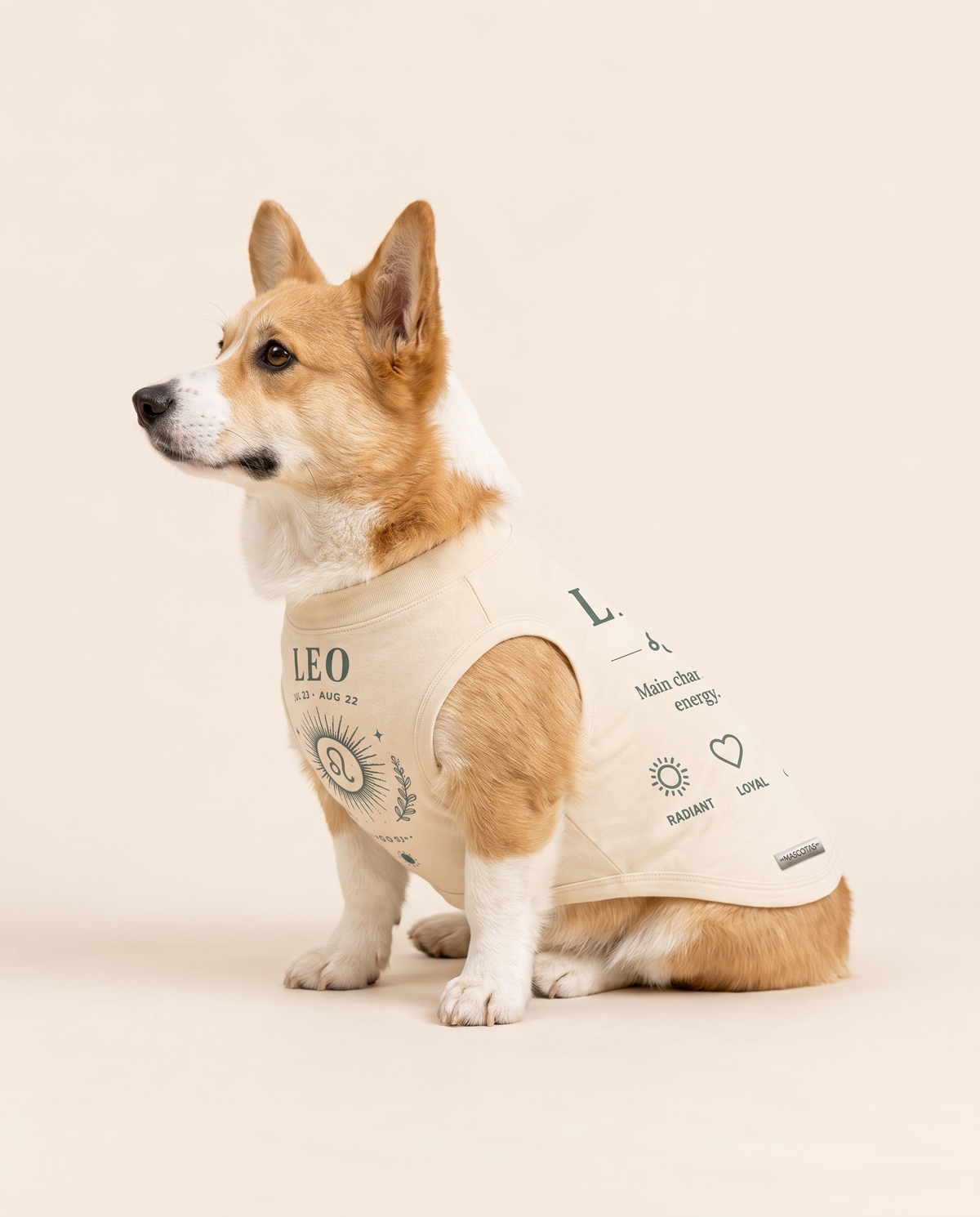 Leo Zodiac Pima Cotton Dog Shirt