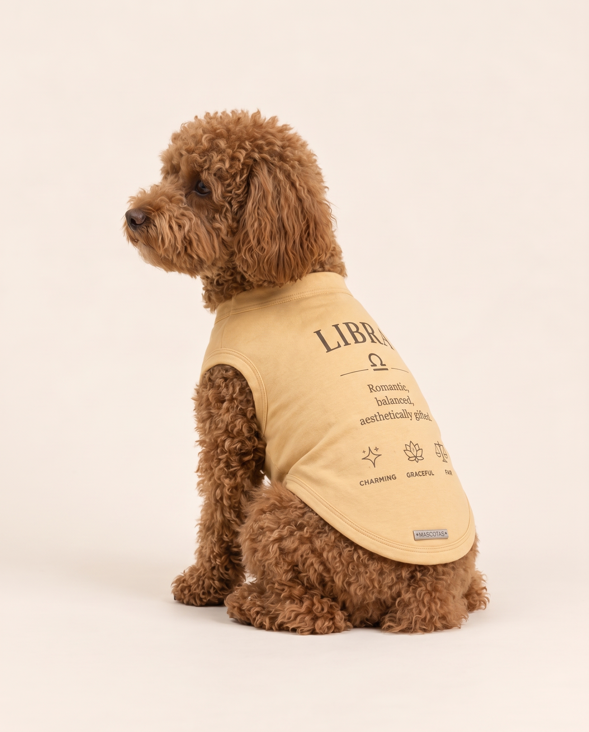 Libra Zodiac Pima Cotton Dog Shirt