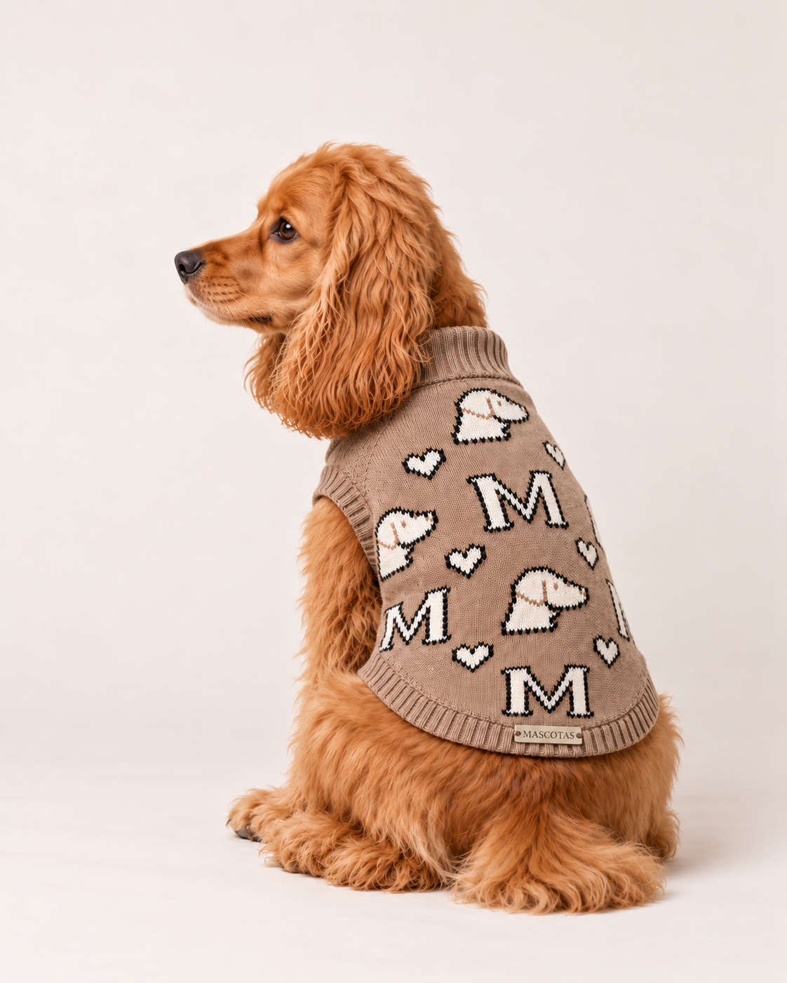 Signature Monogram Knit - Baby Alpaca Dog Sweater